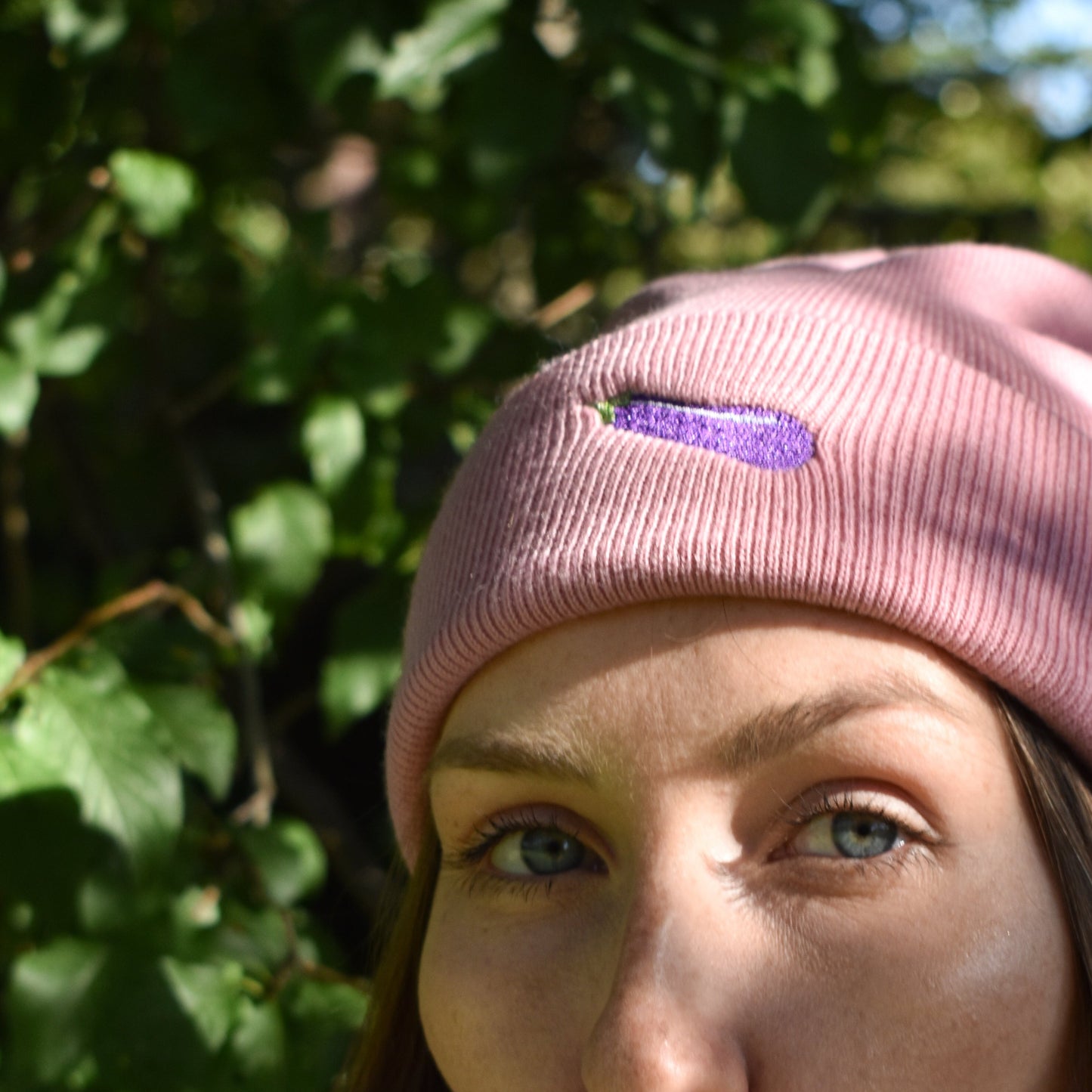 Aubergine Beanie